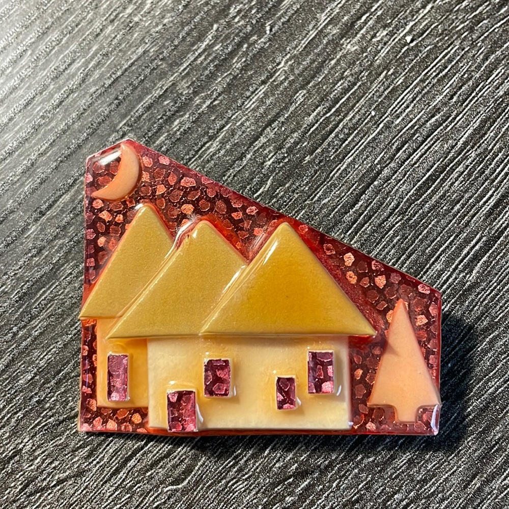 House Pins by Lucinda - Pin (Pink)